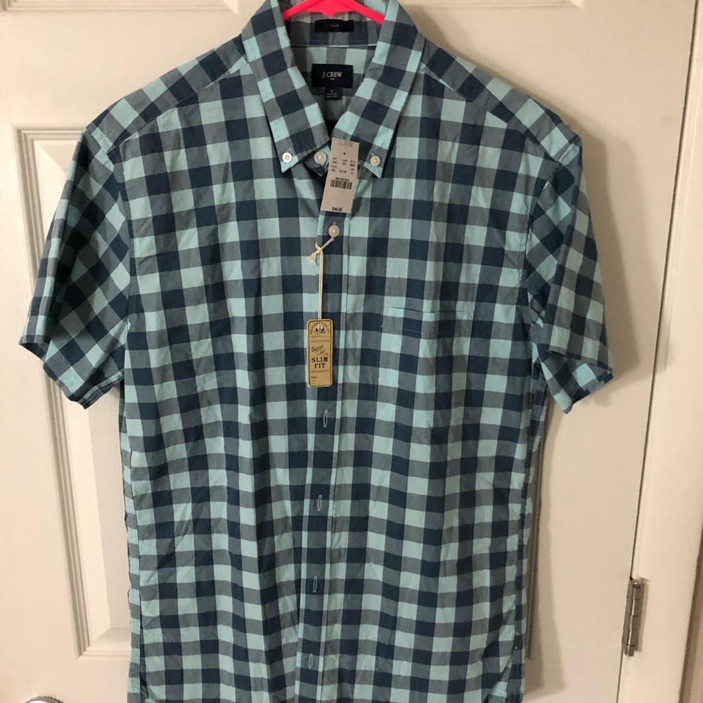 Jcrew short sleeve button up